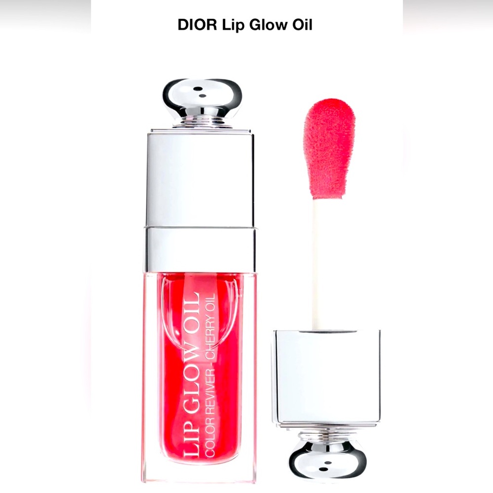 Brand New!!! DIOR Lip Glow Oil 015 Cherry FULL Size